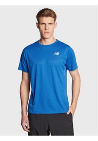 New Balance Koszulka techniczna Impact Run MT21262 Niebieski Athletic Fit. Kolor: niebieski. Materiał: syntetyk. Sport: bieganie