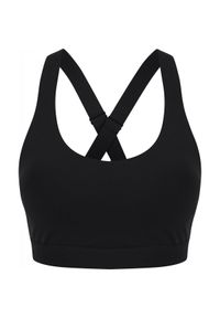 TOMBO - Biustonosz Sportowy Dla Pań I Panów O Średniej Sile Uderzenia. Kolor: czarny #1
