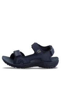 Jack Wolfskin Sandały Lakewood Cruise Sandal 4019011 Granatowy. Kolor: niebieski. Materiał: skóra