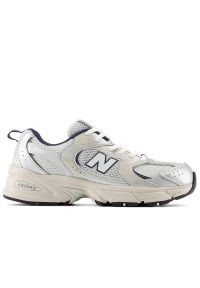 Buty młodzieżowe New Balance GR530KA - białe. Okazja: na co dzień. Kolor: biały. Materiał: materiał, syntetyk, guma. Szerokość cholewki: normalna #1