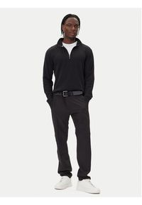 BOSS Bluza Structure 50545597 Czarny Regular Fit. Kolor: czarny. Materiał: bawełna, syntetyk #3