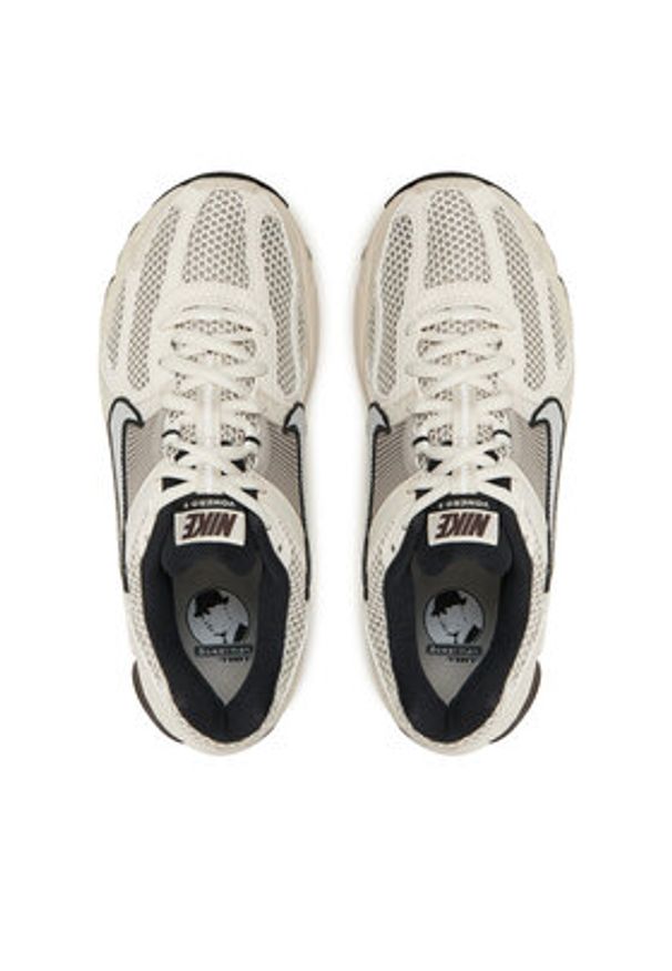 Nike Sneakersy Zoom Vomero 5 FJ2028 001 Écru. Materiał: materiał. Model: Nike Zoom