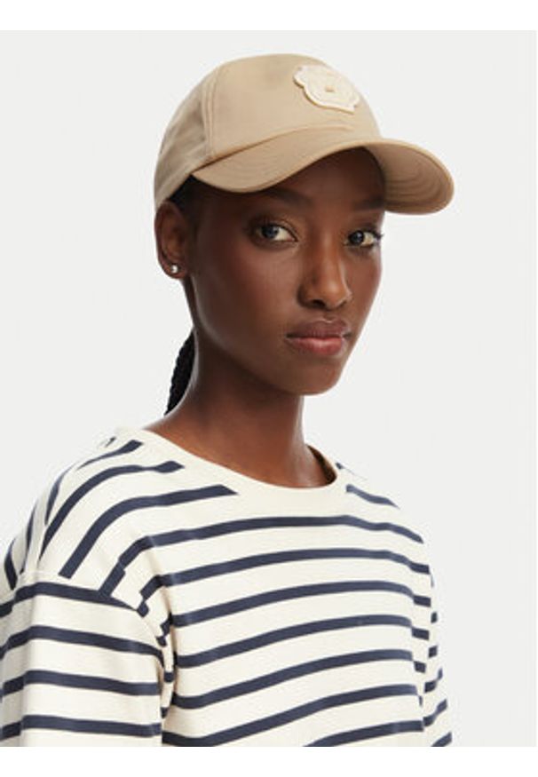 BOSS Czapka z daszkiem Ari-B 50562252 Beżowy jasny. Kolor: beżowy. Materiał: bawełna