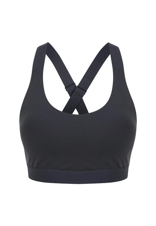 TOMBO - Biustonosz Sportowy Dla Pań I Panów O Średniej Sile Uderzenia. Kolor: szary, wielokolorowy, brązowy