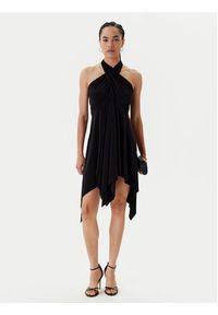 NORMA KAMALI Sukienka koktajlowa KK1253PL213001 Czarny Slim Fit. Kolor: czarny. Materiał: syntetyk. Styl: wizytowy #5
