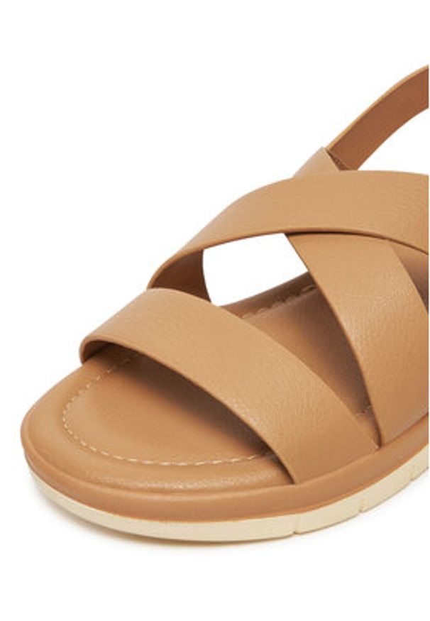 Clara Barson Sandały K25SS00628 Beżowy. Kolor: beżowy. Materiał: materiał