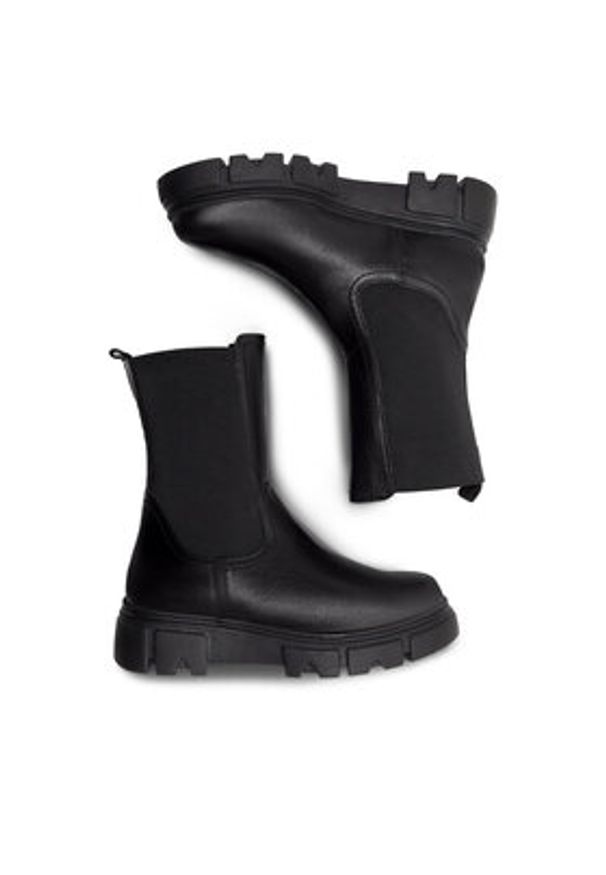 Lasocki Botki VALENTINA ARC-VALENTINA-02 Czarny. Kolor: czarny. Materiał: materiał