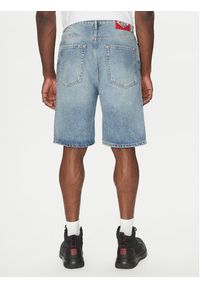 Hugo - HUGO Szorty jeansowe 50537709 Niebieski Regular Fit. Kolor: niebieski. Materiał: bawełna #3
