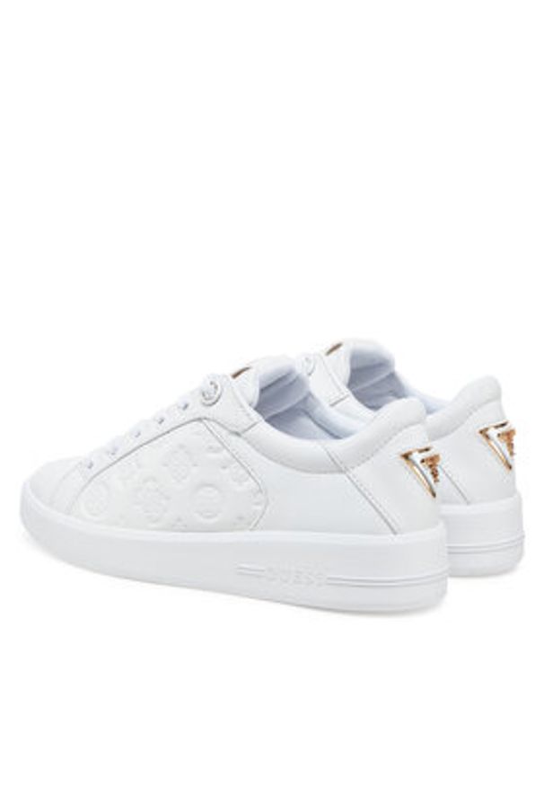 Guess Sneakersy FLJRON FAL12 Biały. Kolor: biały. Materiał: skóra