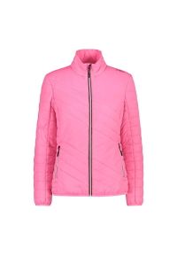 Damska kurtka puchowa CMP. Kolor: różowy. Materiał: puch. Sport: turystyka piesza #1