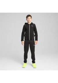 Puma - Młodzieżowa rozpinana bluza z kapturem ACTIVE SPORTS PUMA Black. Typ kołnierza: kaptur. Kolor: czarny. Styl: młodzieżowy