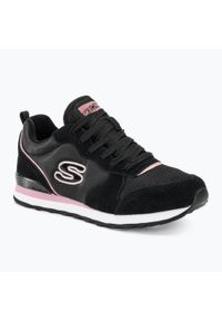 skechers - Buty na co dzień damskie SKECHERS OG 85 STEP N FLY skóra. Okazja: na co dzień. Kolor: czarny. Materiał: skóra. Model: Skechers Sport. Sport: turystyka piesza