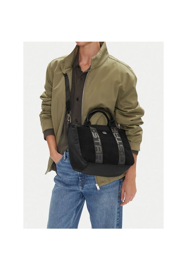 G-Star RAW - Torebka G-Star Raw. Kolor: czarny