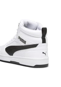 Adidasy Puma Rebound V6, Mężczyźni. Kolor: czarny, biały, wielokolorowy. Materiał: guma, syntetyk, skóra, materiał. Szerokość cholewki: normalna. Sport: turystyka piesza