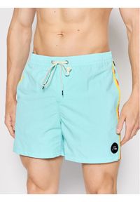 Quiksilver Szorty kąpielowe Ocean Beach Please 16" EQYJV03851 Błękitny Regular Fit. Kolor: niebieski. Materiał: syntetyk #1