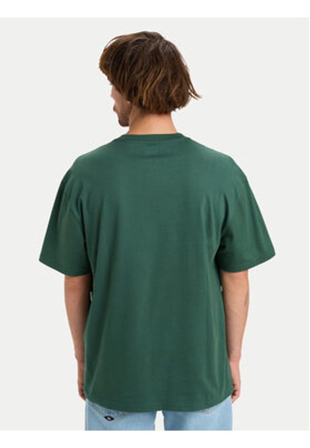 Quiksilver T-Shirt Dna Clicker EQYZT08207 Zielony Regular Fit. Kolor: zielony. Materiał: bawełna