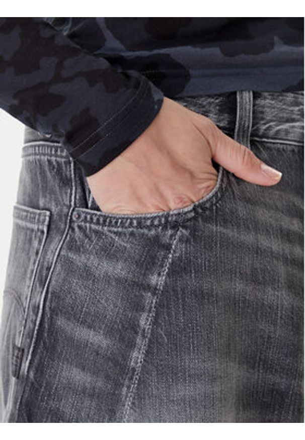 G-Star RAW - G-Star Raw Jeansy Contor 3D D27690-D537 Szary Wide Leg. Kolor: szary