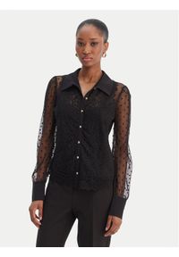 Morgan Koszula 261-TMUSIC Czarny Regular Fit. Kolor: czarny. Materiał: syntetyk #1