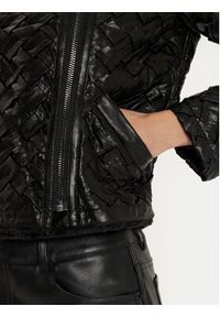 Marciano Guess Kurtka z imitacji skóry Camille 4BGL31 7204A Czarny Regular Fit. Kolor: czarny. Materiał: skóra #4