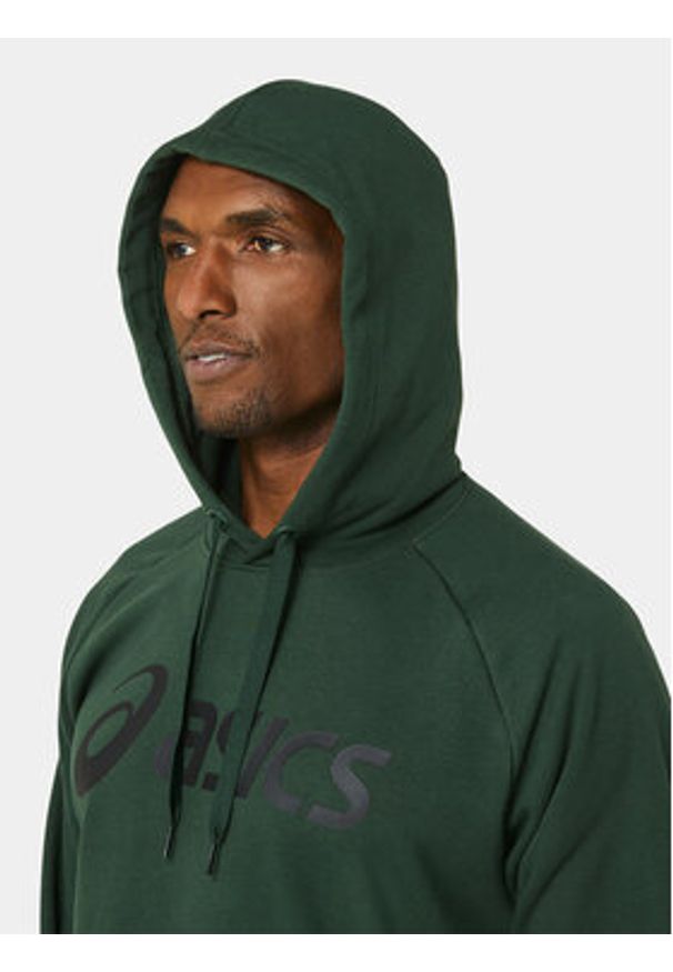 Asics Koszulka techniczna Big Asics Oth 2031A984 Zielony Ahletic Fit. Kolor: zielony. Materiał: bawełna