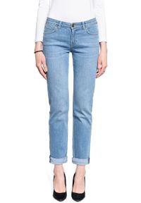 Lee - LEE MARION STRAIGHT DAMSKIE SPODNIE JEANSOWE LIGHT LOU L301QDXJ #3