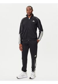 Adidas - adidas Dres 3-Stripes JN1817 Czarny Regular Fit. Kolor: czarny. Materiał: syntetyk