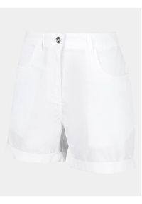 Regatta Szorty materiałowe Pemma RWJ245 Biały Regular Fit. Kolor: biały. Materiał: bawełna #4