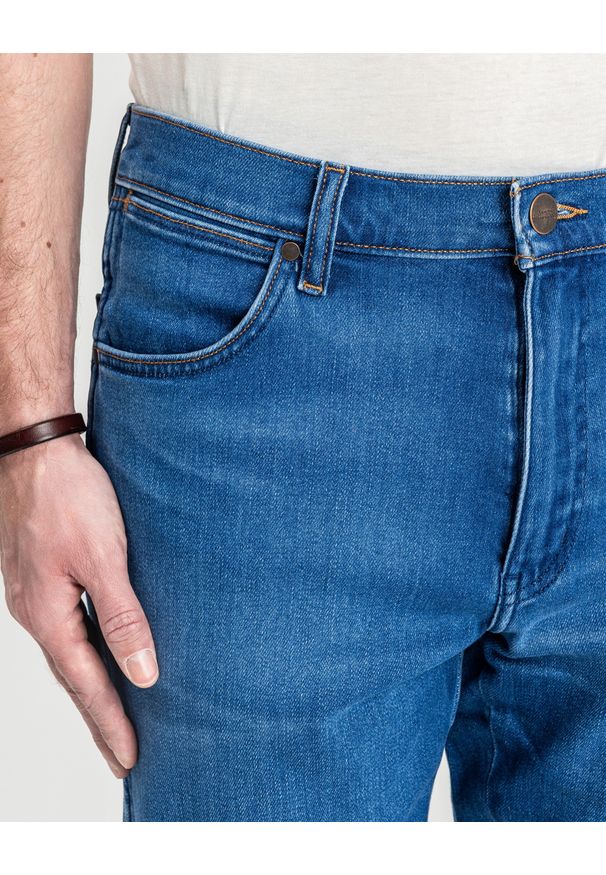 Wrangler - WRANGLER RIVER MĘSKIE SPODNIE JEANSOWE JEANSY DŻINSY RUSTIC W112361300