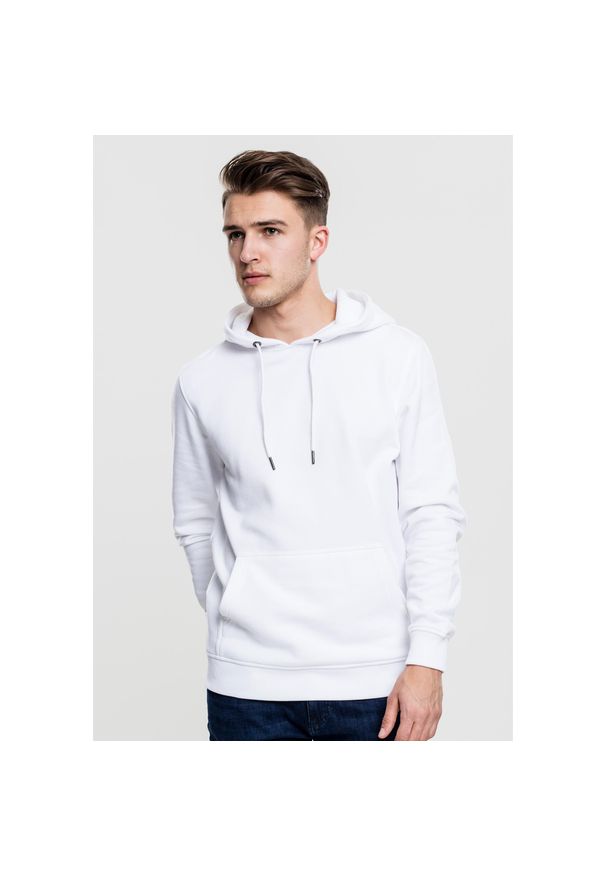 Urban Classics - Bluza z kapturem Urban Classic Terry basic. Typ kołnierza: kaptur. Kolor: biały