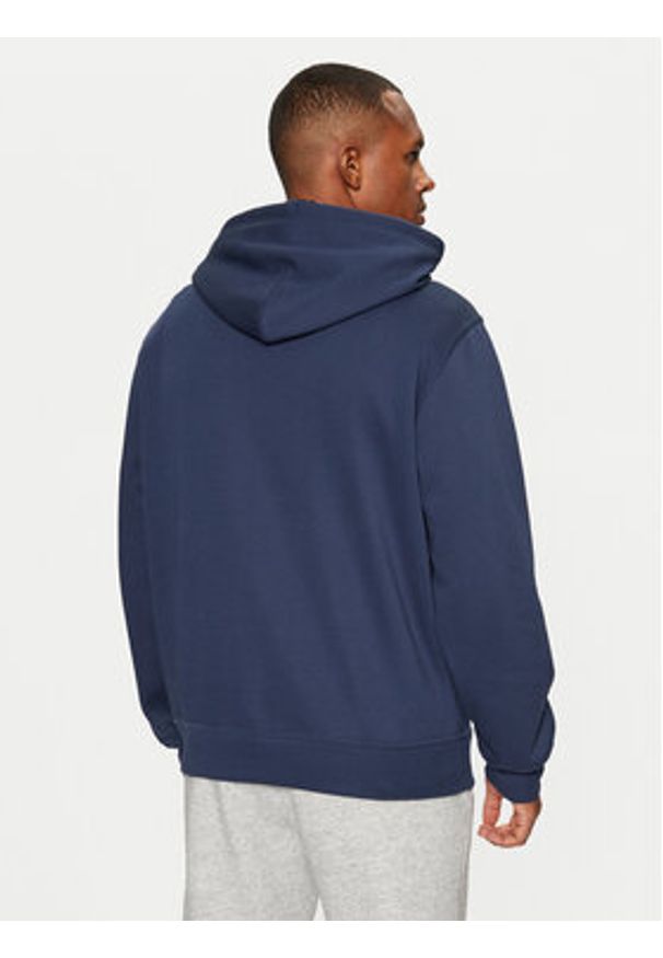 Champion Bluza 220274 Granatowy Relaxed Fit. Kolor: niebieski. Materiał: syntetyk, bawełna