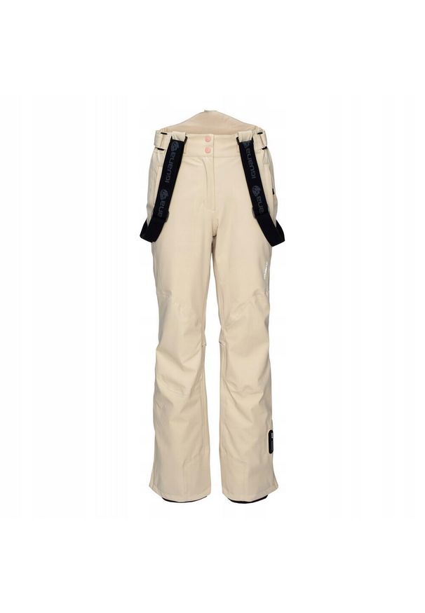 Iguana - Damskie Spodnie Narciarskie Boreta 2 Layer. Kolor: wielokolorowy, brązowy, zielony. Sezon: zima. Sport: narciarstwo