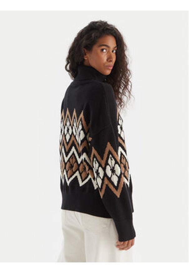 Roxy Golf Saltwater Lover ERJSW03673 Czarny Regular Fit. Typ kołnierza: golf. Kolor: czarny