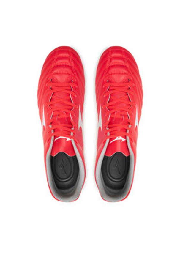 Mizuno Buty do piłki nożnej Monarcida Neo II Sel P1GA232564 Koralowy. Kolor: pomarańczowy. Materiał: skóra