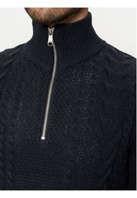 Jack & Jones - Jack&Jones Sweter Craig 12260826 Granatowy Regular Fit. Kolor: niebieski. Materiał: syntetyk #4