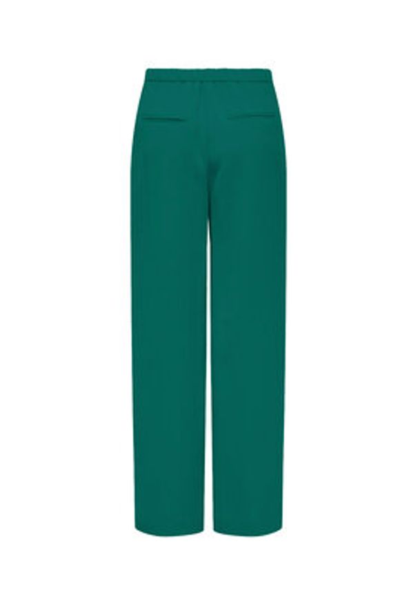 only - ONLY Spodnie materiałowe Leila 15338347 Zielony Wide Leg. Kolor: zielony. Materiał: syntetyk