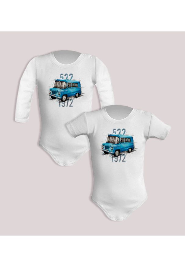 nikiniki - Nysa — body (Rozmiar: 6M; Długość rękawa: długi; Rodzaj nadruku: Nysa). Materiał: bawełna. Wzór: nadruk