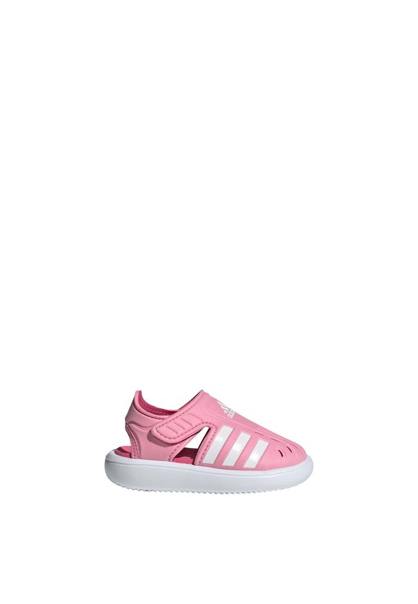 Adidas - Closed-Toe Summer Water Sandals. Kolor: biały, wielokolorowy, różowy. Styl: sportowy