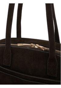 Gino Rossi - GINO ROSSI Torebka EO-LA224-19327-2 Brązowy. Kolor: brązowy. Materiał: zamszowe, skórzane #5