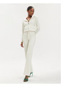 Juicy Couture Spodnie dresowe Rodeo Layla JCBBJ223823 Écru Regular Fit. Materiał: syntetyk #3