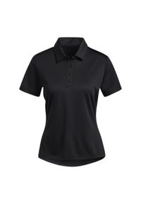 Adidas - Performance Primegreen Polo Shirt. Typ kołnierza: polo. Kolor: czarny. Styl: wakacyjny