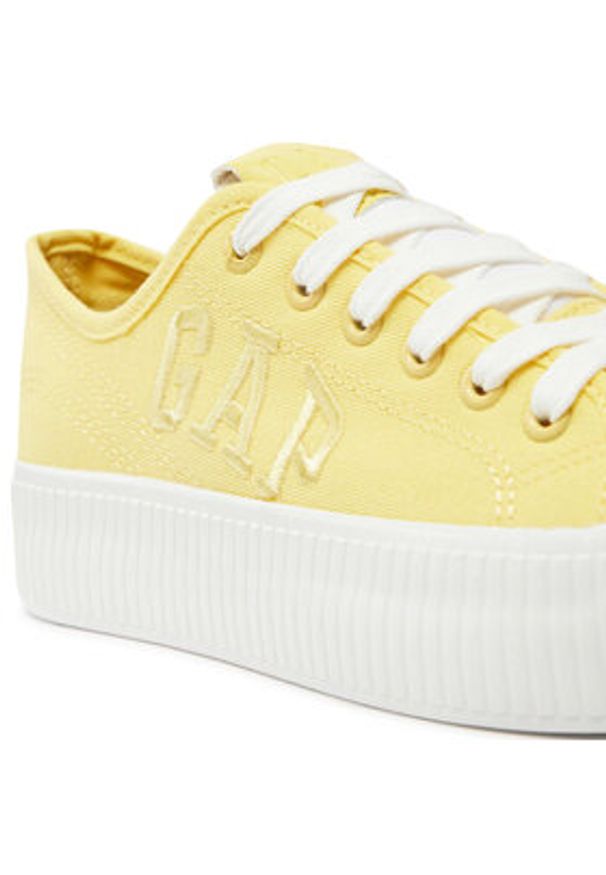 GAP - Gap Trampki Jackson Twl GAI001F5TWHWNYGP Żółty. Kolor: żółty. Materiał: materiał