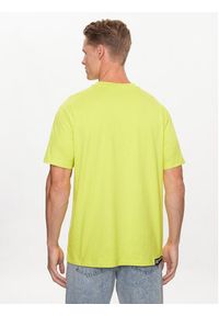 Karl Lagerfeld Jeans T-Shirt 231D1706 Żółty Regular Fit. Kolor: żółty. Materiał: bawełna #2