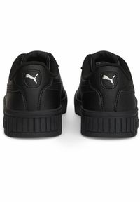 Puma - Młodzieżowe sneakersy Carina 2.0 PUMA Black Silver Gray. Kolor: czarny, szary, wielokolorowy. Materiał: materiał, syntetyk. Sezon: lato