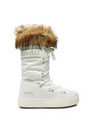 Śniegowce Moon Boot. Kolor: biały