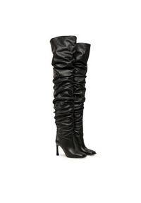 MICHAEL Michael Kors Muszkieterki Kelsea Leather Slouchy Boot 40F4KLHB5L Czarny. Kolor: czarny. Materiał: skóra #3