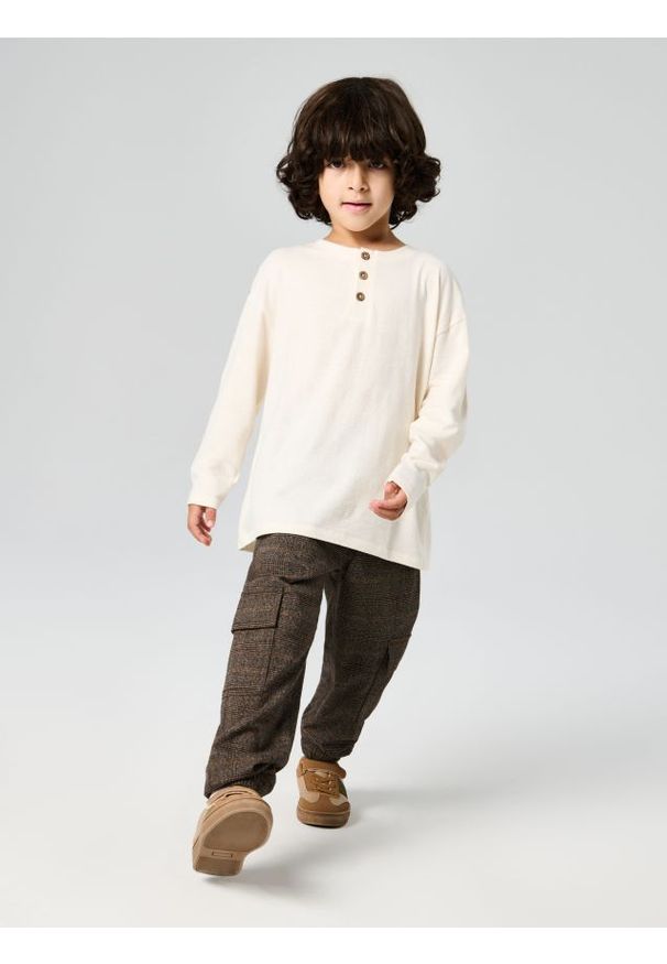 Sinsay - Spodnie jogger - wielobarwny