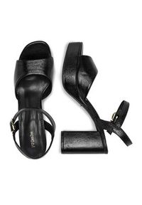 DeeZee Sandały CEO-SF79601 Czarny. Kolor: czarny. Materiał: materiał #4