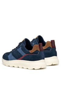 Geox Sneakersy U Spherica U56BYA 022EK CF44K Granatowy. Kolor: niebieski. Materiał: zamsz, skóra #4