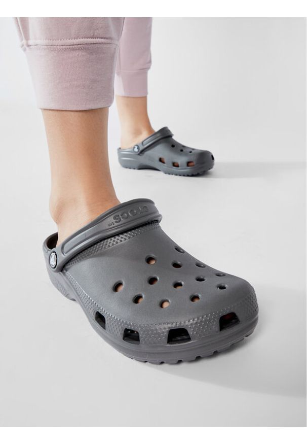 Crocs Klapki Classic 10001 Szary. Kolor: szary