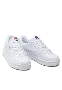 Fila Sneakersy Fxventuno Teens FFT0007.10004 Biały. Kolor: biały. Materiał: skóra